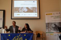 Reunión del comité científico del LIFE+ Urogallo cantábrico en el centro para la defensa contra el fuego en Léon